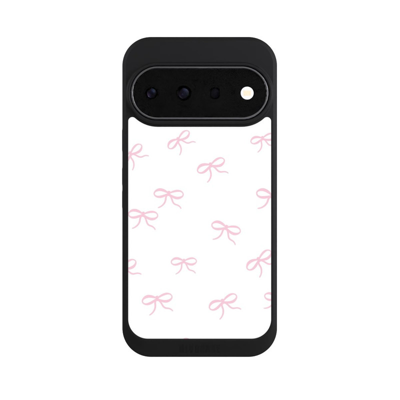 Pixel 11 Pro NIVOpure Schleifen Muster Rosa Weiß