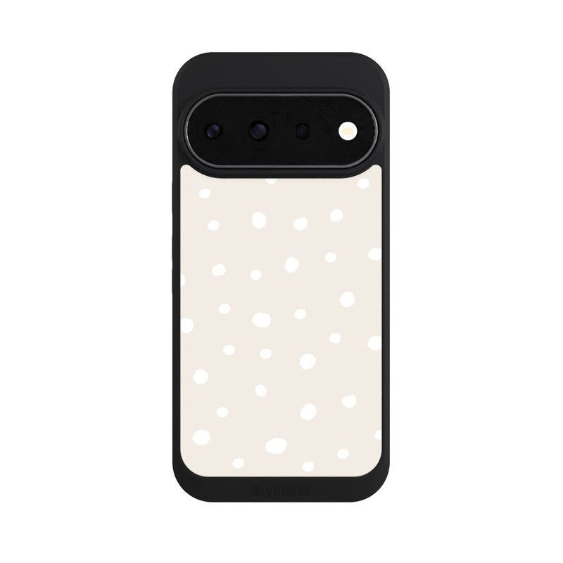Pixel 11 Pro NIVOpure Motif à Pois Beiges et Blancs