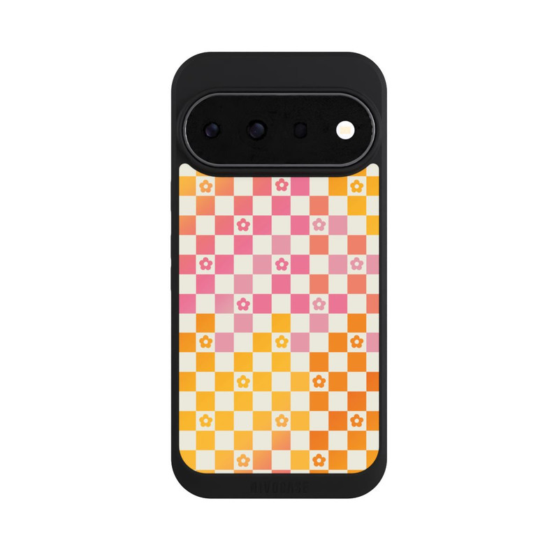 Pixel 11 Pro NIVOpure Colorful Dopamin Flowers Checked Pattern