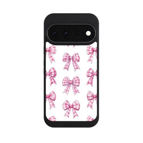 Google Pixel 11 Pro NIVOpure Pink Gingham Hearts and Bows