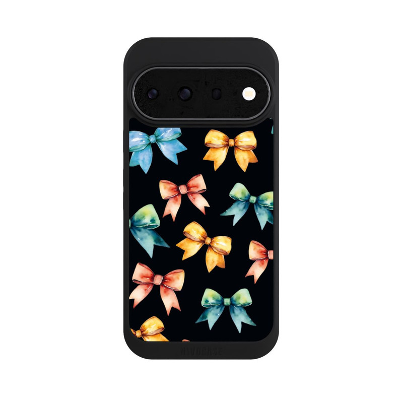 Pixel 11 Pro NIVOpure Rainbow Bows Black