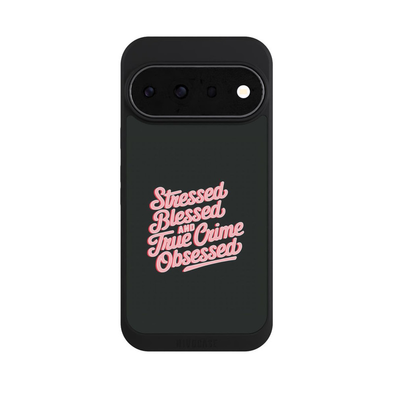 Pixel 11 Pro NIVOpure Stressed Blessed and True Crime Obsessed