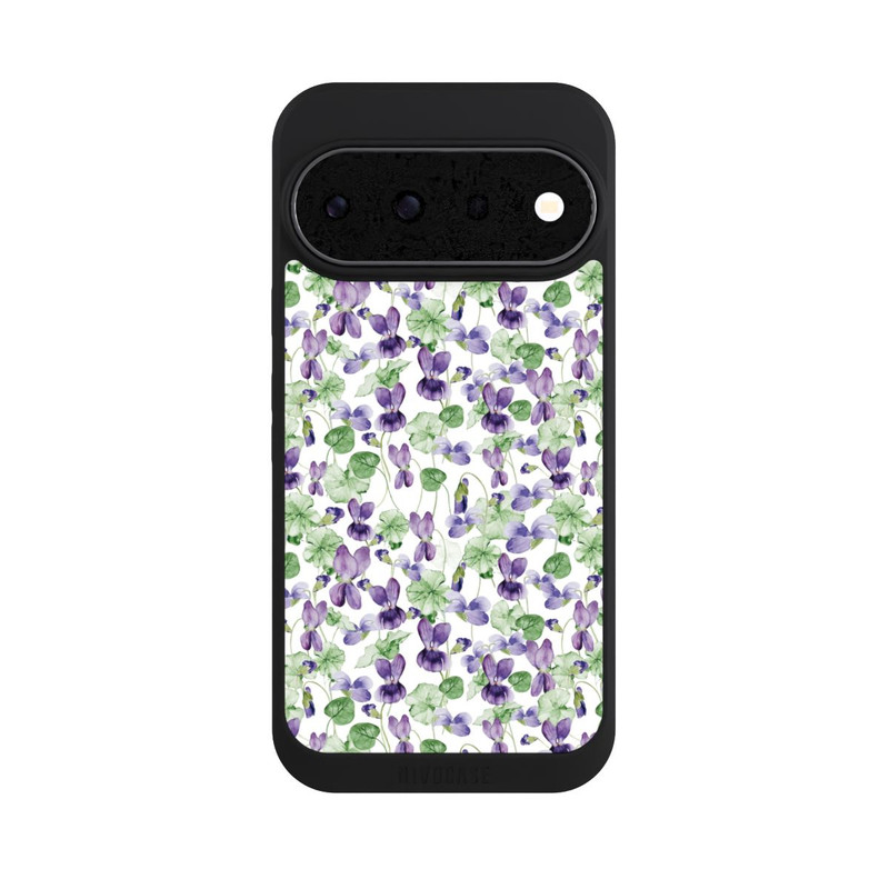 Pixel 11 Pro NIVOpure Purple Wildflowers Pattern Watercolor