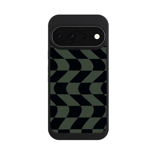 Google Pixel 11 Pro NIVOpure Checked Pattern Green Black