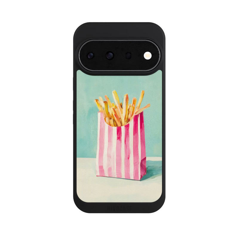 Pixel 11 Pro NIVOpure Retro Fries Blue Watercolor