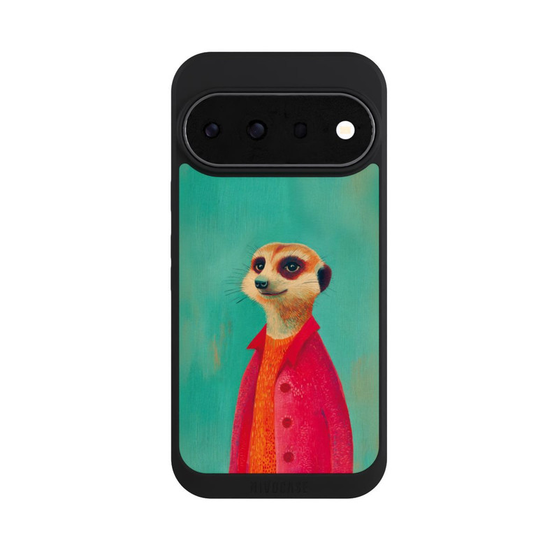 Pixel 11 Pro NIVOpure Meerkat Green Illustration