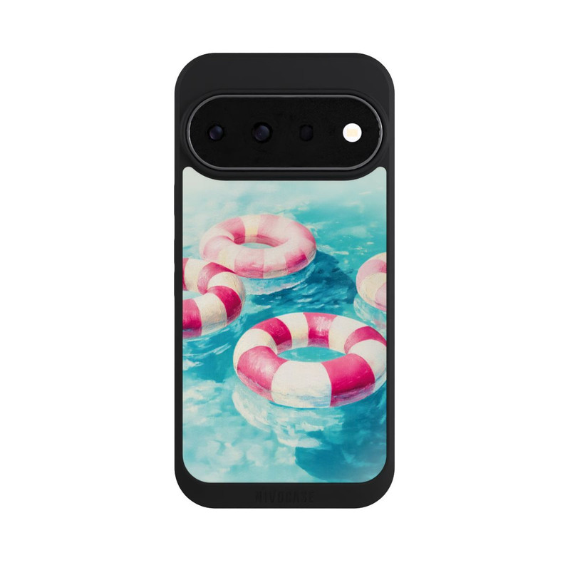 Pixel 11 Pro NIVOpure Striped Swim Rings in The Pool