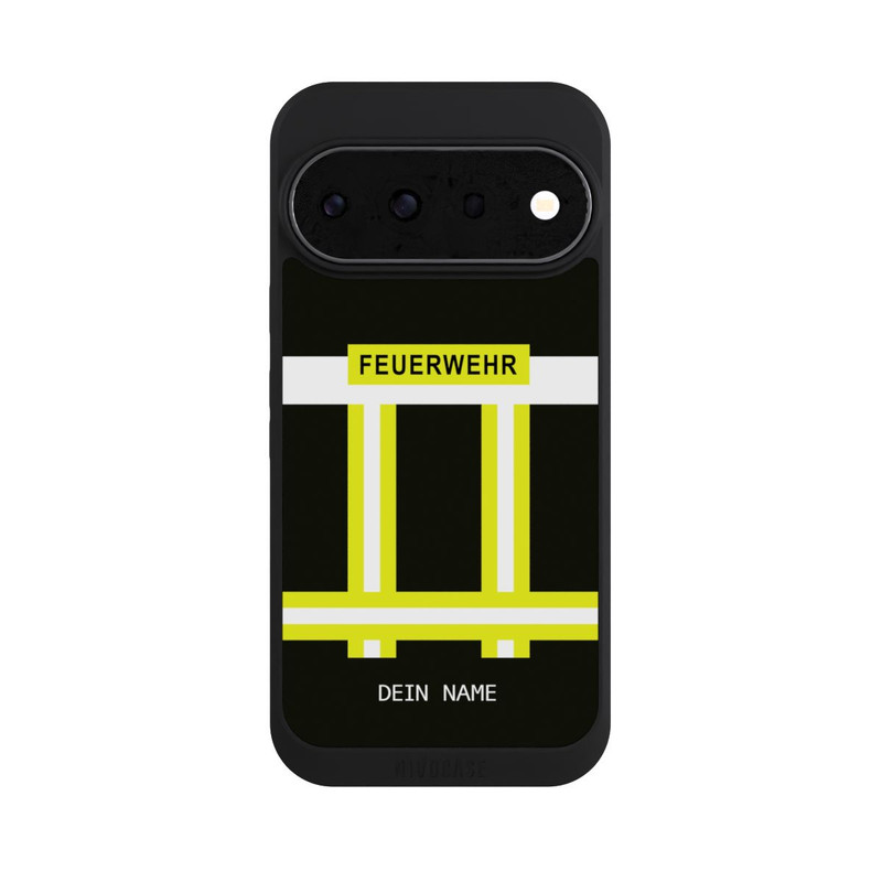Pixel 11 Pro NIVOpure Feuerwehr Uniform Schwarz Personalisierbar