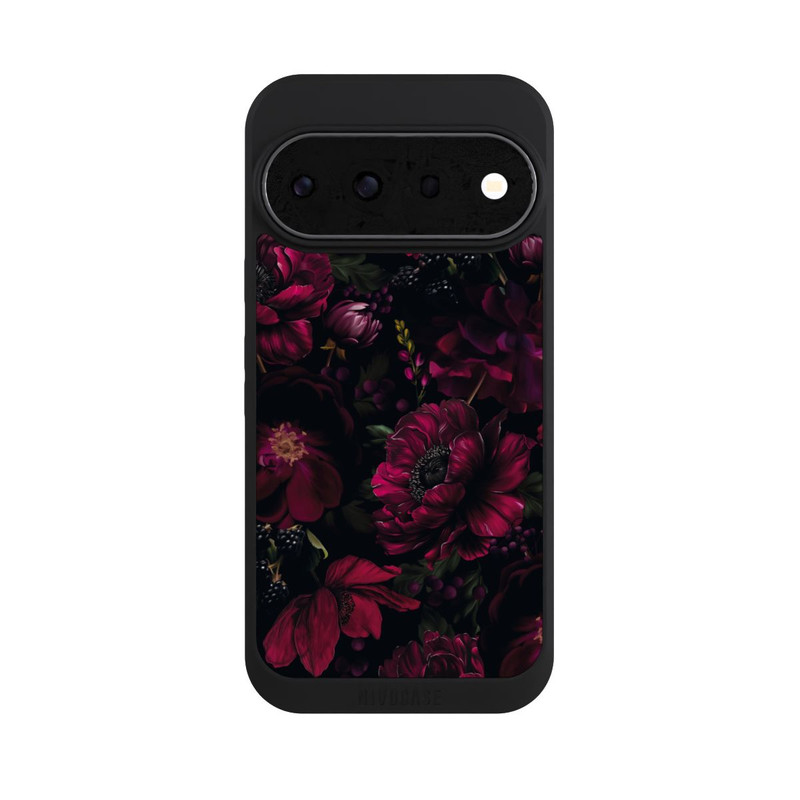 Pixel 11 Pro NIVOpure Dunkle Rote Blumen Liebe