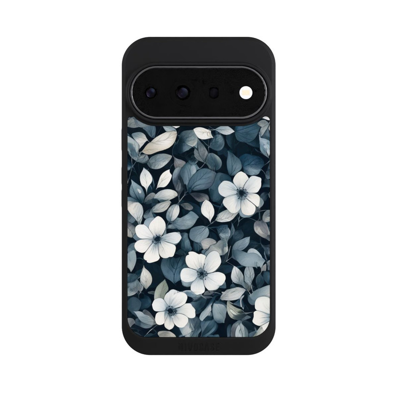 Pixel 11 Pro NIVOpure Blaue Negativblumen mit KI