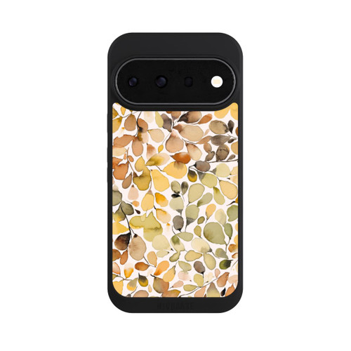 Google Pixel 11 Pro NIVOpure Eukalyptus Aquarellblätter Braun Herbst