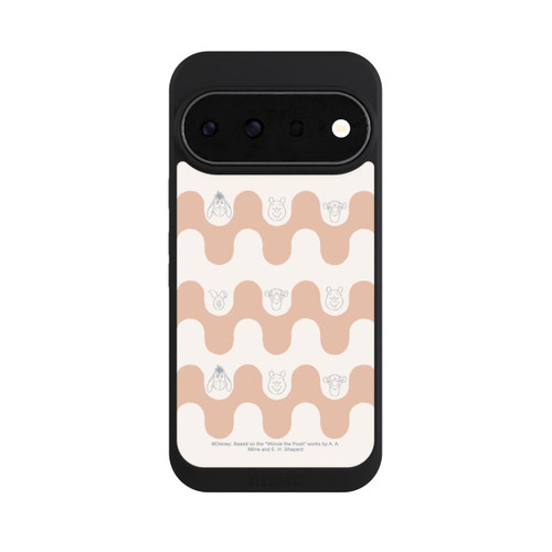 Google Pixel 11 Pro NIVOpure Winnie l'Ourson et ses Amis Motif Vagues Bohèmes
