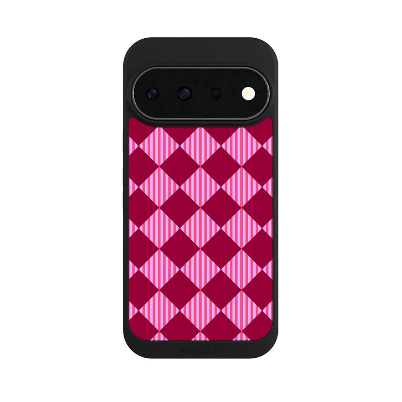 Pixel 11 Pro NIVOpure Diamond Pattern Red Pink