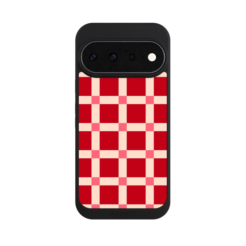 Pixel 11 Pro NIVOpure Kariert Muster Rot