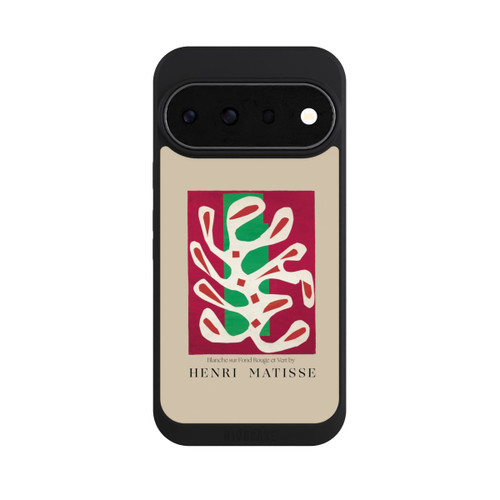 Google Pixel 11 Pro NIVOpure Blanche sur Fond Rouge et Vert by Henri Matisse