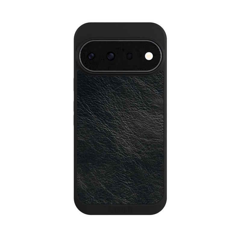 Pixel 11 Pro NIVOpure Fond Aspect Cuir Noir