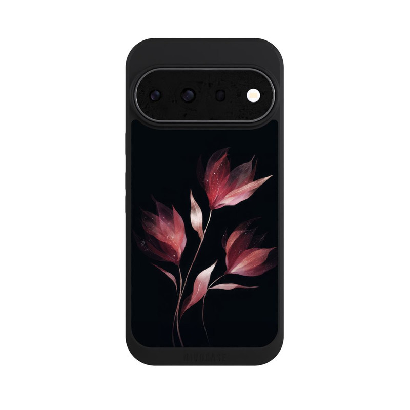 Pixel 11 Pro NIVOpure Burgunderrote Blume Negativ