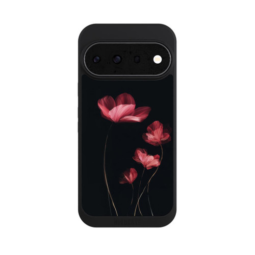 Google Pixel 11 Pro NIVOpure Burgunder Blüten schwarz