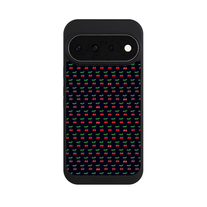 Pixel 11 Pro NIVOpure Cerises Sur Fond Noir
