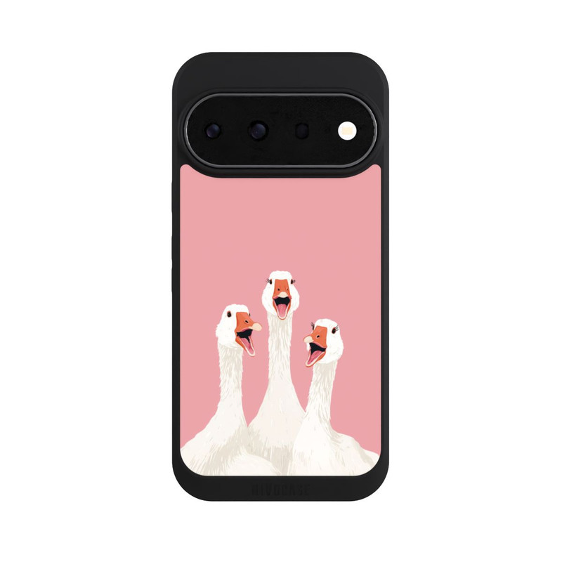 Pixel 11 Pro NIVOpure Drei Gänse Rosa mit KI