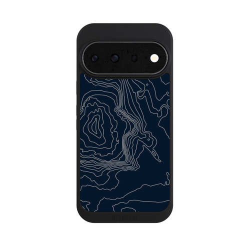 Google Pixel 11 Pro NIVOpure Lignes de Contour de Montagne Sombres