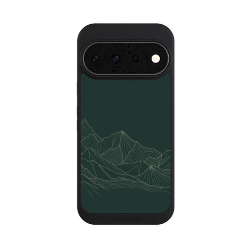 Google Pixel 11 Pro NIVOpure Dessin Au Trait De Montagne Vert