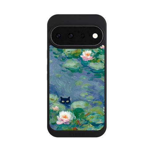Google Pixel 11 Pro NIVOpure Katze im Teich Gemälde