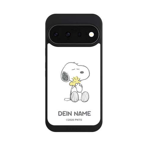 Google Pixel 11 Pro NIVOpure Snoopy And Woodstock Cuddling Personalisierbar