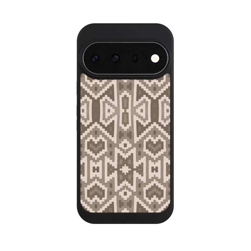 Pixel 11 Pro NIVOpure Ikat Boho Pattern Inka Brown