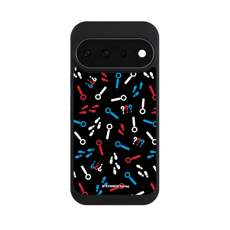 Pixel 11 Pro NIVOpure Drei Fragezeichen Detektiv Muster