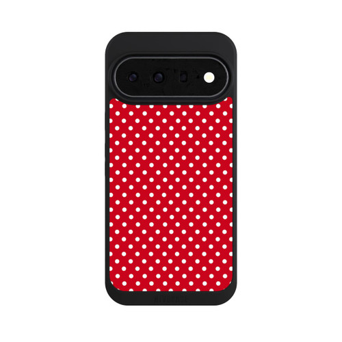 Google Pixel 11 Pro XL NIVOpure Polka Dots Dunkelrot und Weiß