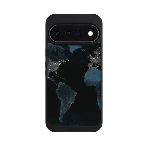 Google Pixel 11 Pro XL NIVOpure Carte du Monde Nuit