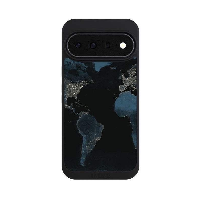Pixel 11 Pro XL NIVOpure Nachtlichter Weltkarte
