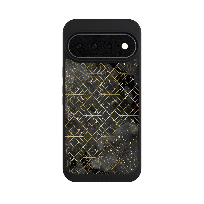 Pixel 11 Pro XL NIVOpure Marbre Noir Motif de Maille