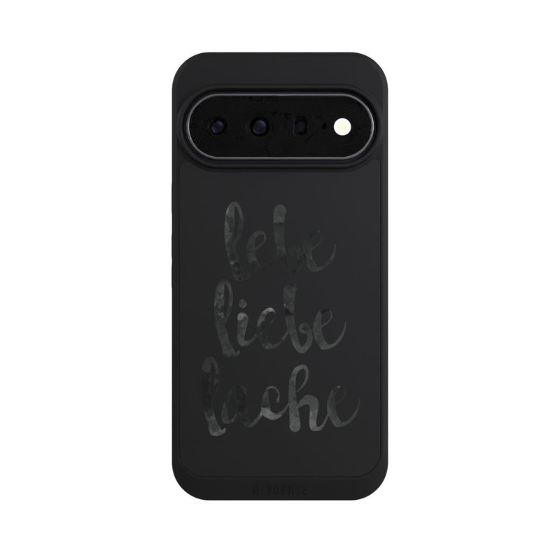 Pixel 11 Pro XL NIVOpure Lebe Liebe Lache ohne Hintergrund