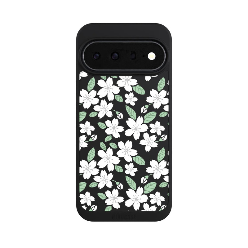 Pixel 11 Pro XL NIVOpure Weisse Blüten ohne Hintergrund