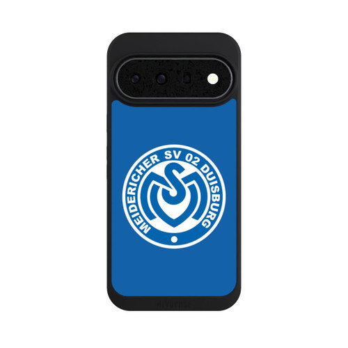 Google Pixel 11 Pro XL NIVOpure MSV Logo auf Blau