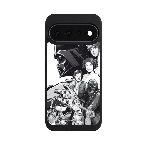 Google Pixel 11 Pro XL NIVOpure Personnages StarWars - Noir et Blanc