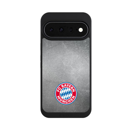 Google Pixel 11 Pro XL NIVOpure Logo FCB Classique Petit - Coloré sur Fond Métallique