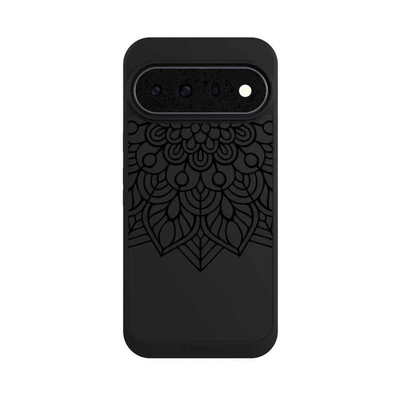Pixel 11 Pro XL NIVOpure Indian Mandala Schwarz ohne Hintergrund