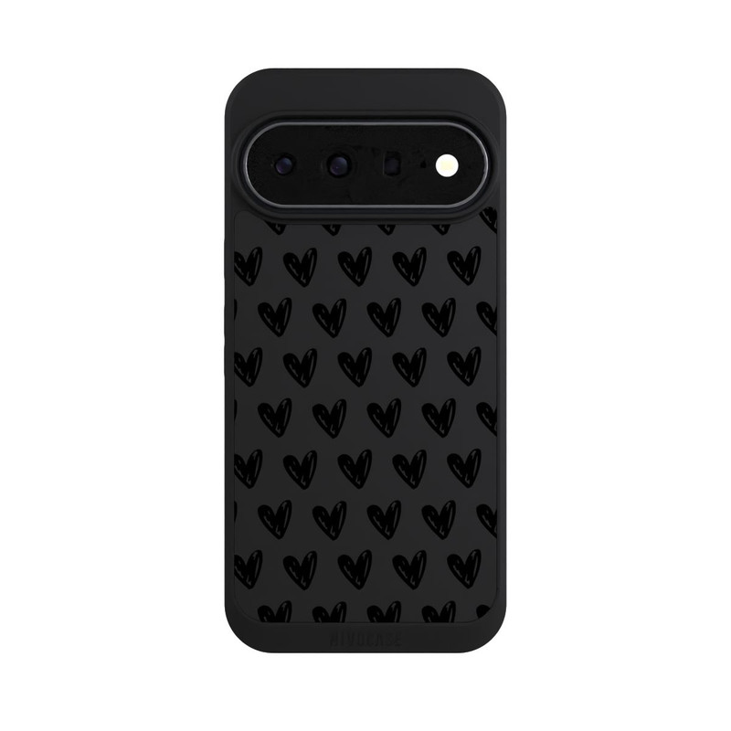 Pixel 11 Pro XL NIVOpure Coeurs noirs sans fond