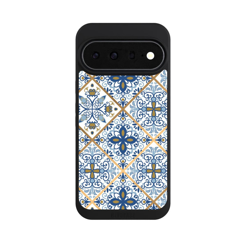 Pixel 11 Pro XL NIVOpure Mosaik Blau-Gold Look