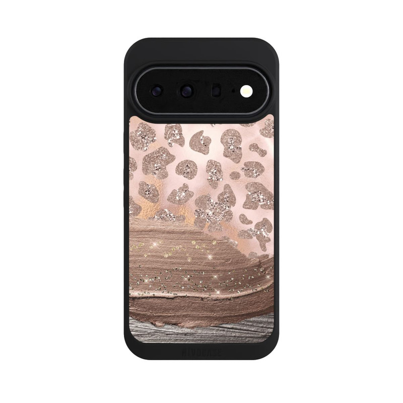 Pixel 11 Pro XL NIVOpure Léopard argenté pailleté