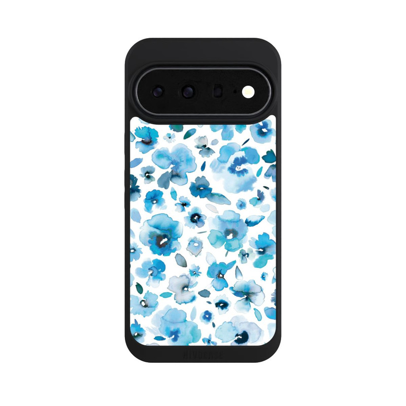 Pixel 11 Pro XL NIVOpure Fleurs tropicales bleues