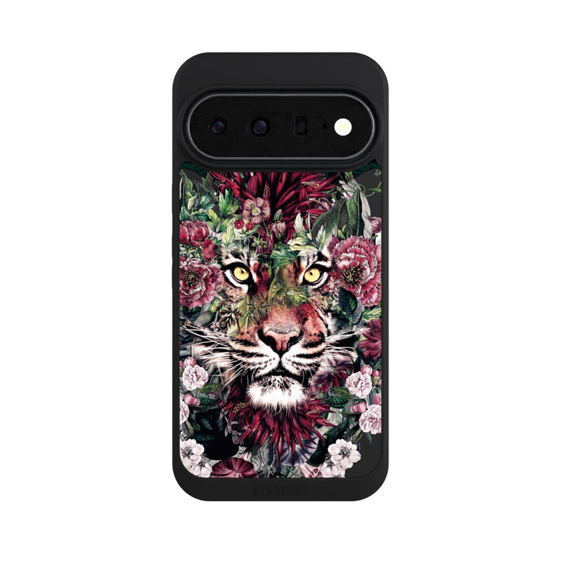 Pixel 11 Pro XL NIVOpure Floraler Tiger ohne Hintergrund