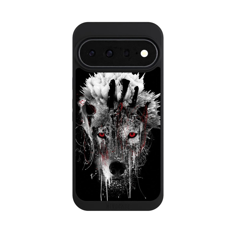 Pixel 11 Pro XL NIVOpure Loup aux yeux rouges