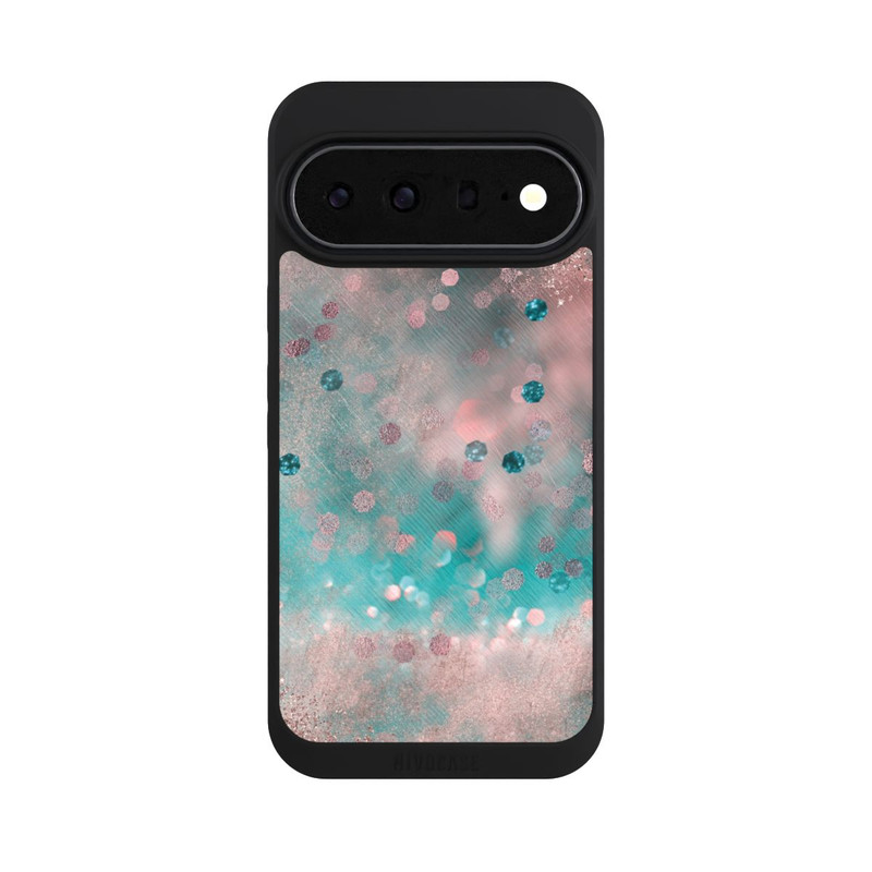 Pixel 11 Pro XL NIVOpure Türkis-glamouröser Glitzerlook