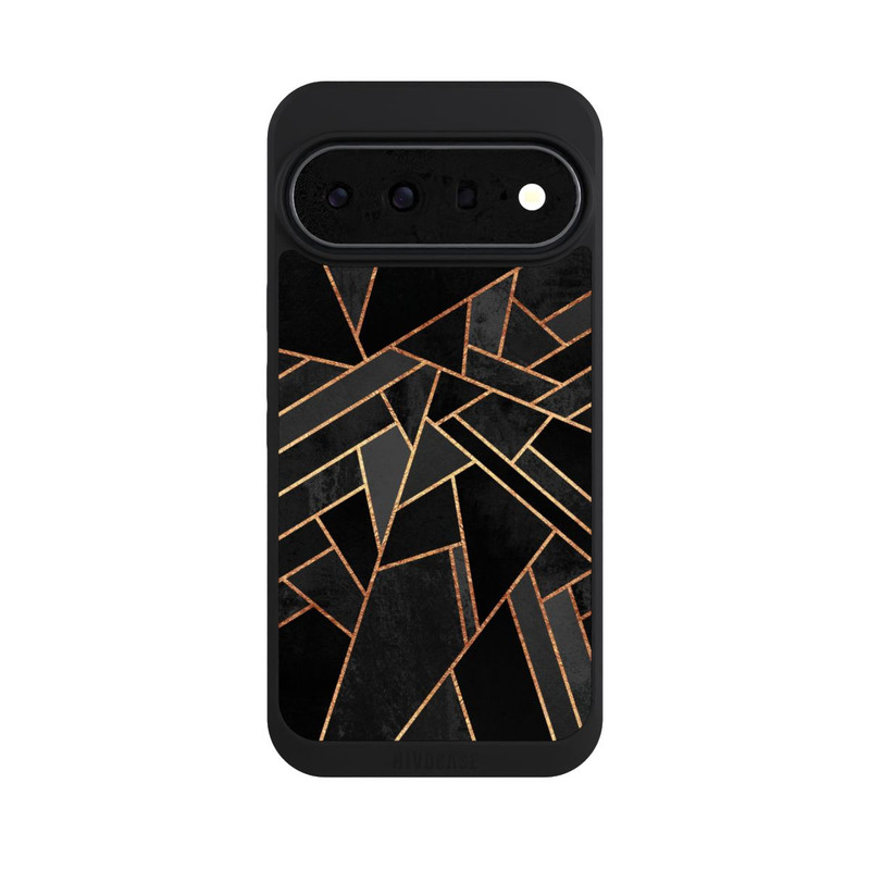 Pixel 11 Pro XL NIVOpure Schwarze Nacht Gold Druck