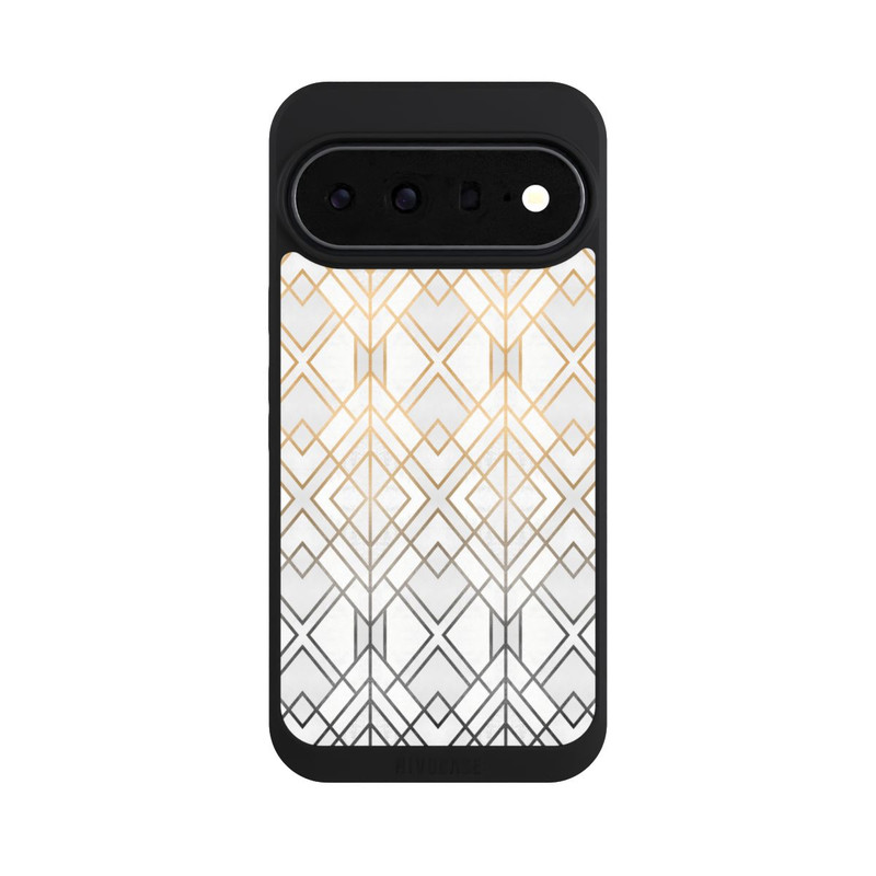 Pixel 11 Pro XL NIVOpure Gold und Grauer Geo Golddruck