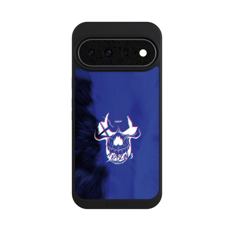 Pixel 11 Pro XL NIVOpure Blauer Totenkopf